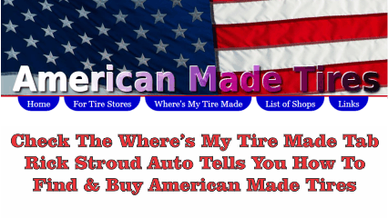eshop at Made In America Tires's web store for American Made products